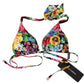 Dolce & Gabbana Vibrant Floral Print Bikini Top