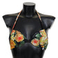 Dolce & Gabbana Floral Elegance Bikini Top