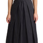 Dolce & Gabbana Elegant Sleeveless A-line Cotton Dress