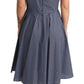 Dolce & Gabbana Chic Blue Polka-Dotted Sleeveless A-Line Dress