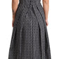 Dolce & Gabbana Elegant Sleeveless Geometric A-line Dress