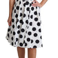 Dolce & Gabbana Sleeveless Polka Dot A-Line Dress