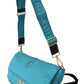 Dolce & Gabbana Chic Blue Nylon Crossbody Converting Waist Bag