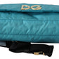 Dolce & Gabbana Chic Blue Nylon Crossbody Converting Waist Bag