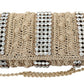 Dolce & Gabbana Exquisite Beige Crossbody Bag with Crystals