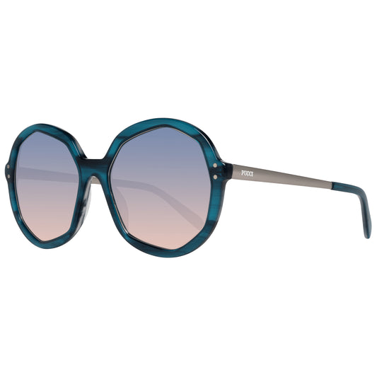 Emilio Pucci Blue Sunglasses for Woman