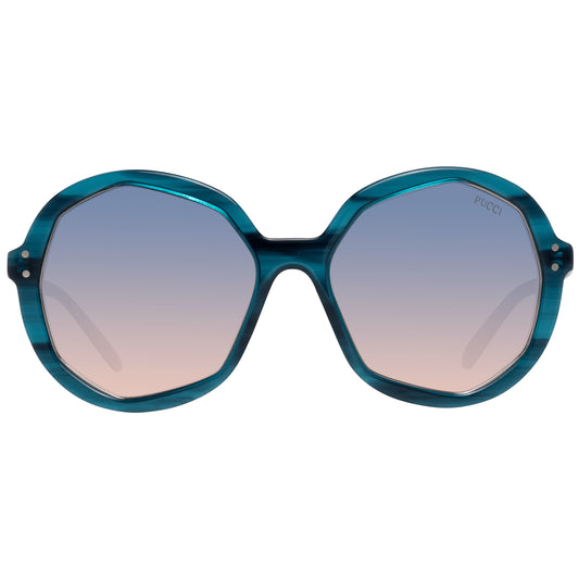 Emilio Pucci Blue Sunglasses for Woman