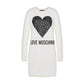 Love Moschino White Cotton Women Dress