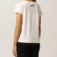 Love Moschino Chic Minimal Logo Cotton Tee