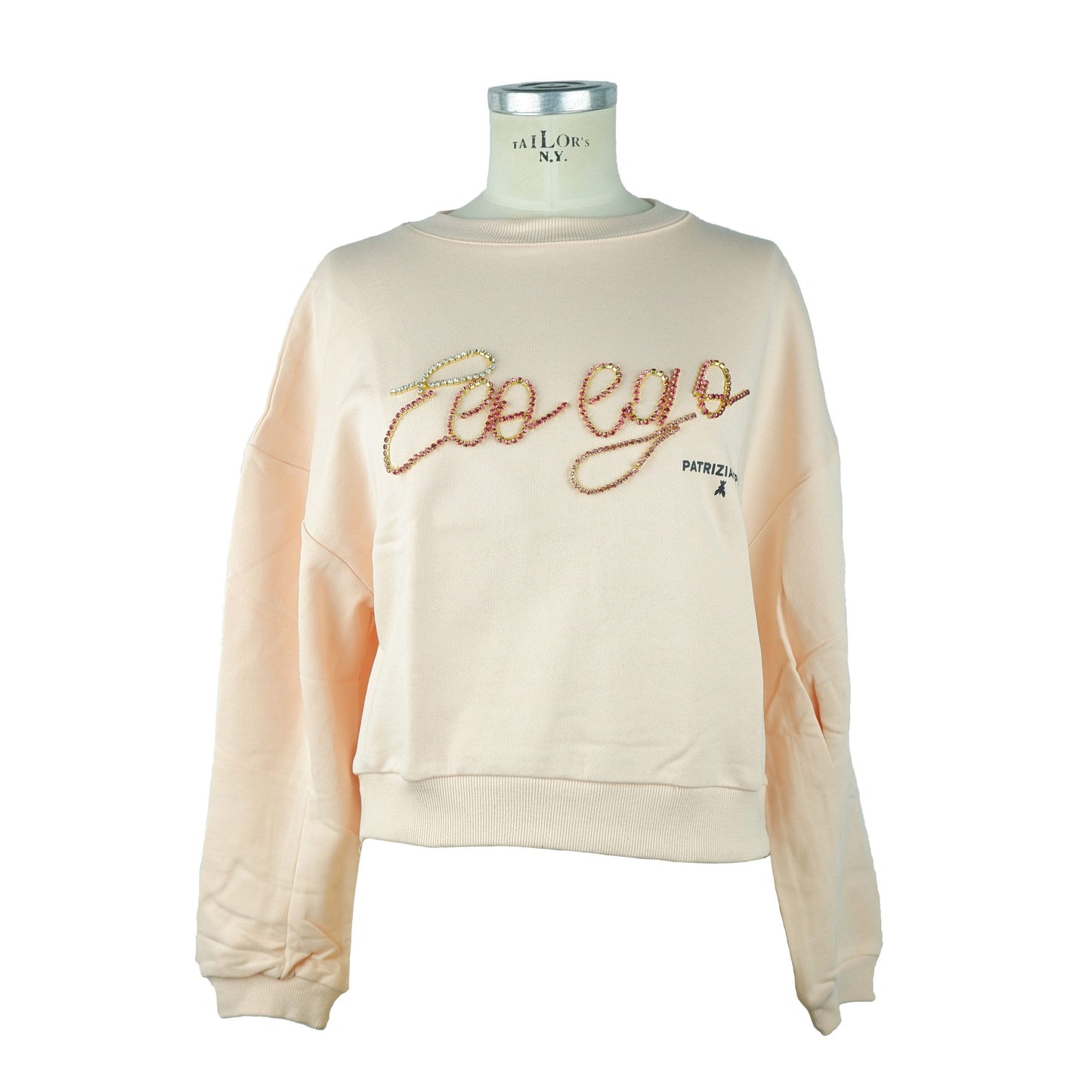 Patrizia Pepe Pink Cotton Women Sweatshirt