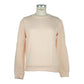 Patrizia Pepe Embossed Velvet Logo Cotton Sweatshirt - Pink