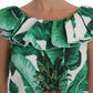 Dolce & Gabbana Elegant Sequined Pineapple Blouse