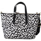 Jimmy Choo Chic Monochrome Clutch Tote Crossbody Bag