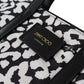 Jimmy Choo Chic Monochrome Clutch Tote Crossbody Bag