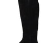 Dolce & Gabbana Elegant Knee High Suede Leather Boots