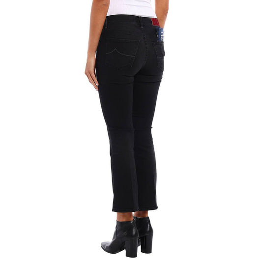 Jacob Cohen Black Cotton Women's Jean