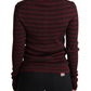 Dolce & Gabbana Elegant Striped Viscose Cardigan