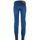 Jacob Cohen Elegant Blue Denim Jacquard Pants