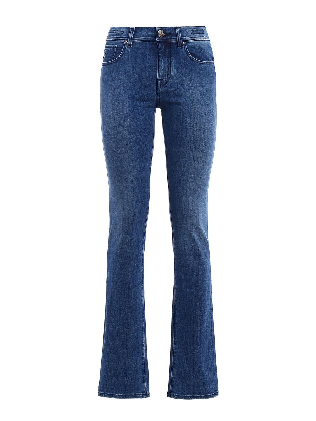 Jacob Cohen Blue Cotton Women Jeans