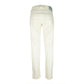 Jacob Cohen Elegant White Stretch Denim Jeans