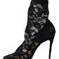 Dolce & Gabbana Black Lace Taormina Pumps Elegance Unleashed