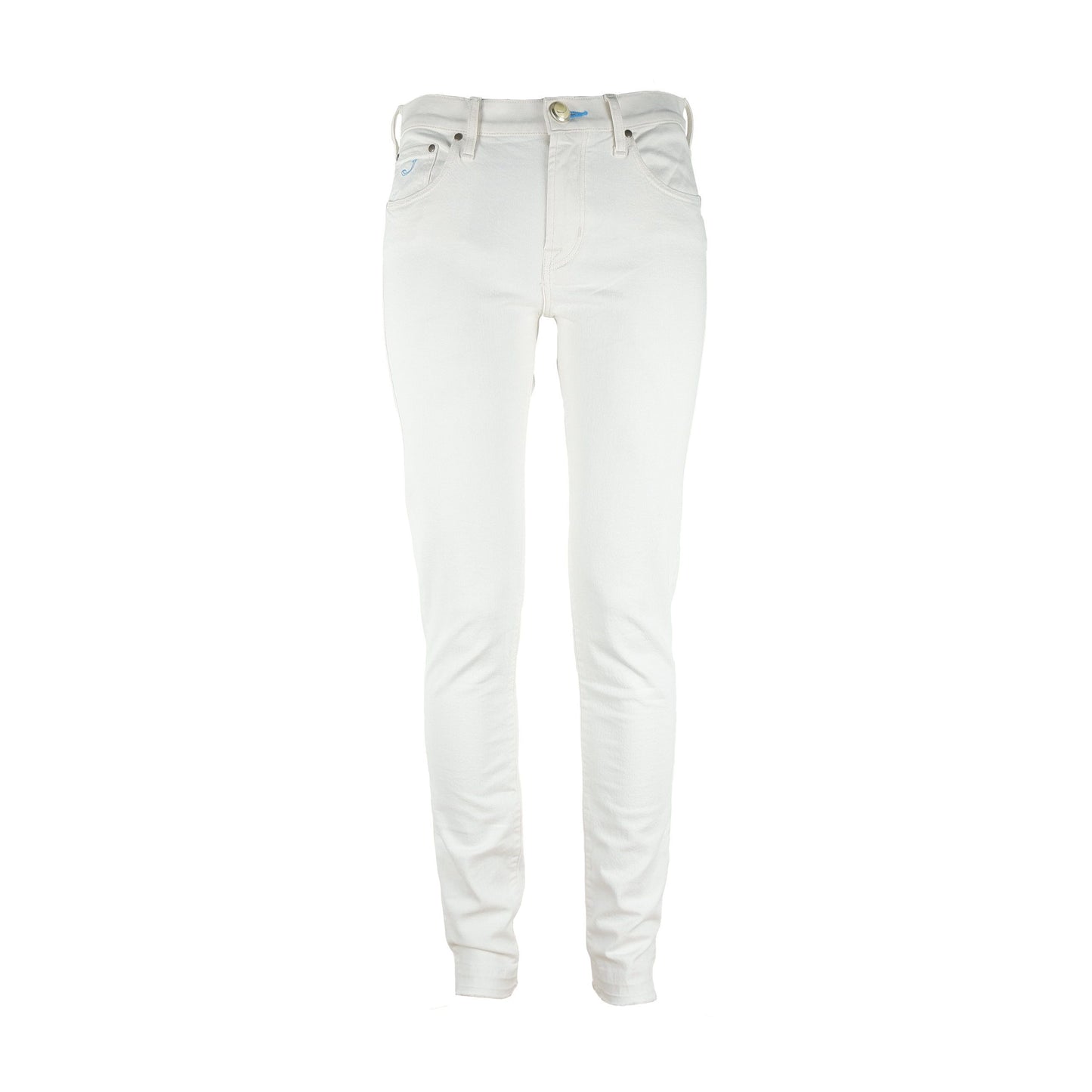 Jacob Cohen White Cotton Women's Jean