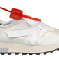 Off-White Elegant White Arrow Patch Sneakers