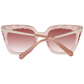 Swarovski Transparent Women Sunglasses