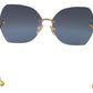 Dolce & Gabbana Elegant Butterfly-Shaped Sunglasses