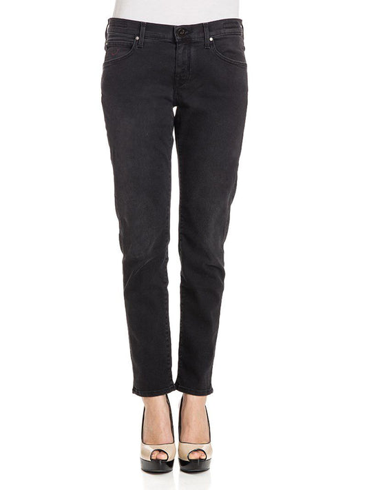 Jacob Cohen Black Cotton Women Jeans