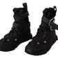 Dolce & Gabbana Elevated Trekking Boots with Sculpted Overlays