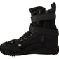 Dolce & Gabbana Elevated Trekking Boots with Sculpted Overlays