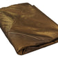 Dolce & Gabbana Elegant Metallic Bronze Scarf