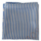 Dolce & Gabbana Elegant Striped Silk Square Scarf with St. Tropez Print