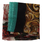 Dolce & Gabbana Elegant Cashmere Silk Floral Scarf