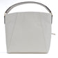 Michael Kors Evie Large Pebbled Leather Hobo Shoulder Bag Handbag (Light Cream)