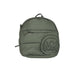 Michael Kors Rae Medium Quilted Nylon Fabric Backpack Bookbag (Army Green)