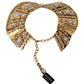 Dolce & Gabbana Glamorous Crystal Embellished Gold Collar