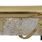 Dolce & Gabbana Elegant Gold Crystal Embellished Box Bag