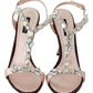 Dolce & Gabbana Crystal-Embellished Stiletto Sandals