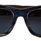 Dolce & Gabbana Chic Horn Pearly Blue Gradient Sunglasses