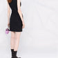 Love Moschino Black Cotton Women Dress