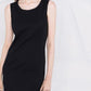 Love Moschino Black Cotton Women Dress