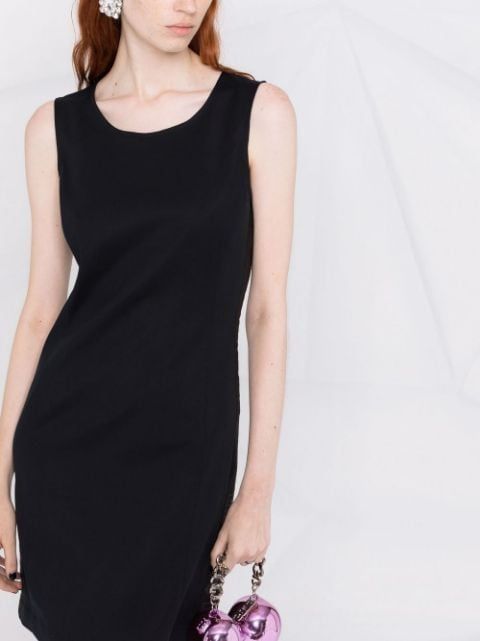 Love Moschino Black Cotton Women Dress