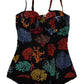 Dolce & Gabbana Elegant Sea Coral Print One-Piece Swimsuit