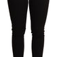 Dolce & Gabbana Elegant Mid-Waist Skinny Black Jeans