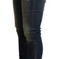 Dolce & Gabbana Elegant Slim-Fit Dark Blue Skinny Jeans