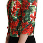 Dolce & Gabbana Exquisite Floral Brocade Blazer Coat