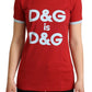 Dolce & Gabbana Elegant Cap Sleeve Crewneck T-shirt