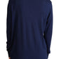 Dolce & Gabbana Elegant Virgin Wool Blue Cardigan